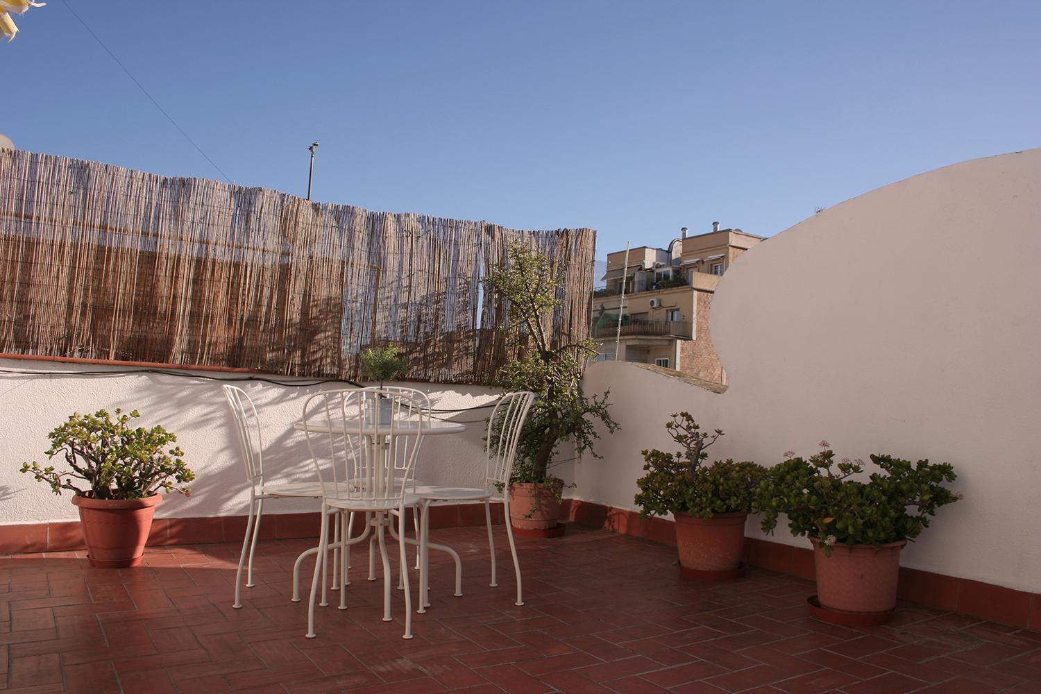 Lovely Apartment With A Terrace Barcelona Eksteriør billede