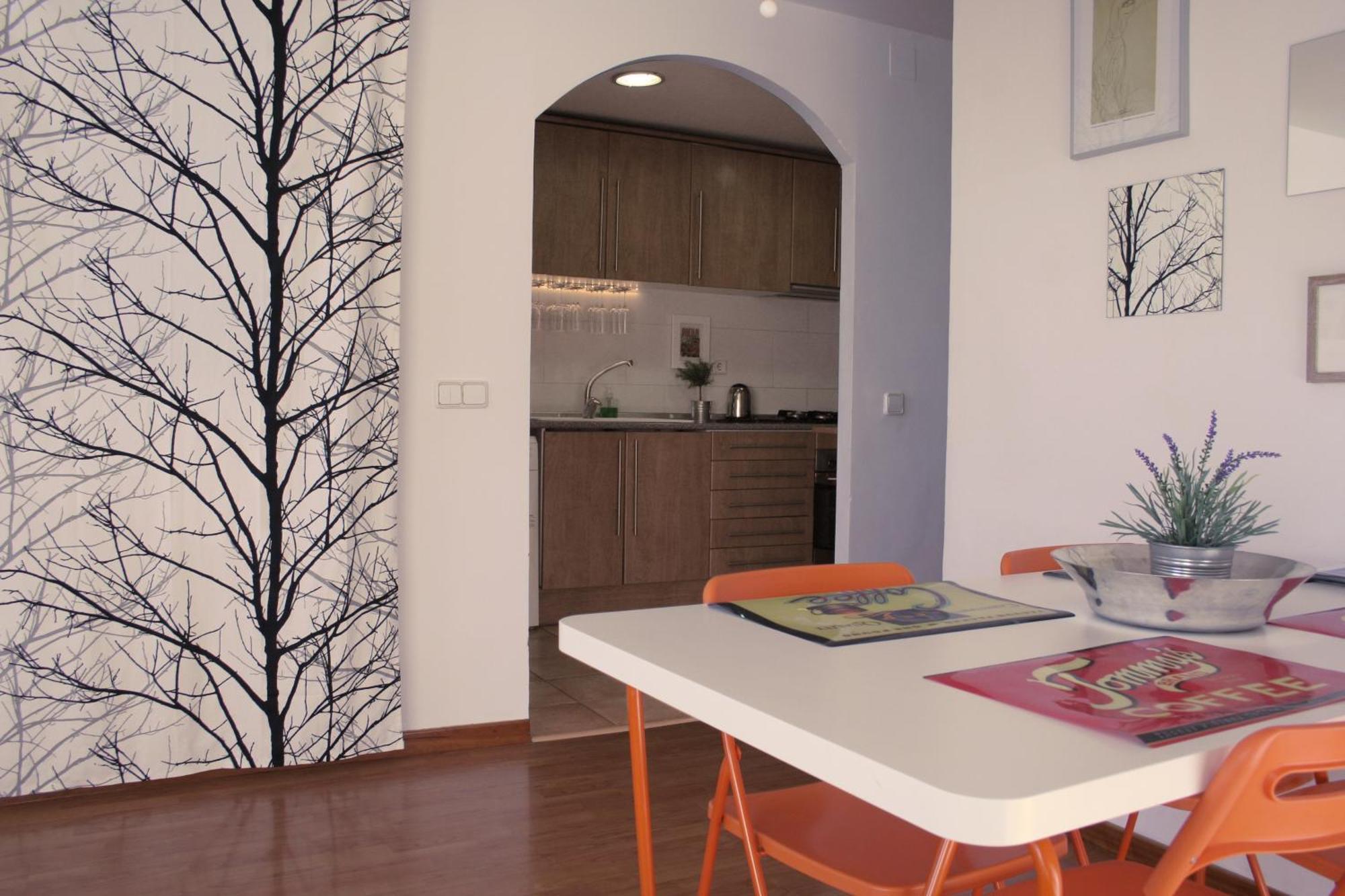 Lovely Apartment With A Terrace Barcelona Eksteriør billede
